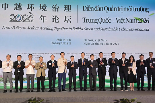 Hà Nội tăng cường hợp tác quản trị môi trường với Trung Quốc