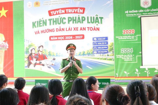 Dương Nội: Một buổi học, thêm kỹ năng an toàn cho học sinh