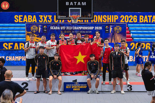 Bóng rổ nữ U17 Việt Nam giành Huy chương đồng Đông Nam Á