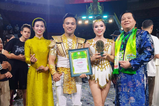 Việt Nam giành Huy chương vàng tại Liên hoan Xiếc quốc tế lần thứ nhất