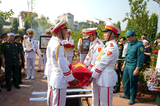 Xã Đan Phượng đón liệt sĩ Nguyễn Xuân Ngọc về đất mẹ sau hơn 50 năm