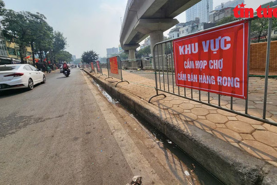 Hà Nội xử lý “chợ cóc”, tăng giải pháp chống tái lấn chiếm