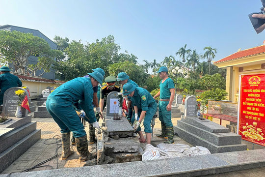 “Chiến dịch 500 ngày đêm”: Hà Nội hoàn thành công tác lấy mẫu hài cốt liệt sỹ trước 3 tháng