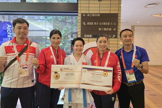 Karate mang Huy chương vàng đầu tiên cho Việt Nam tại ASIAD 20