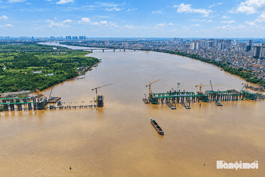 Cầu Trần Hưng Đạo tăng tốc chặng nước rút, phấn đấu hoàn thành trong năm 2027