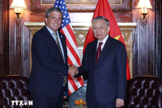 Tổng Bí thư, Chủ tịch nước Tô Lâm đề nghị USTDA tập trung hỗ trợ các dự án chiến lược