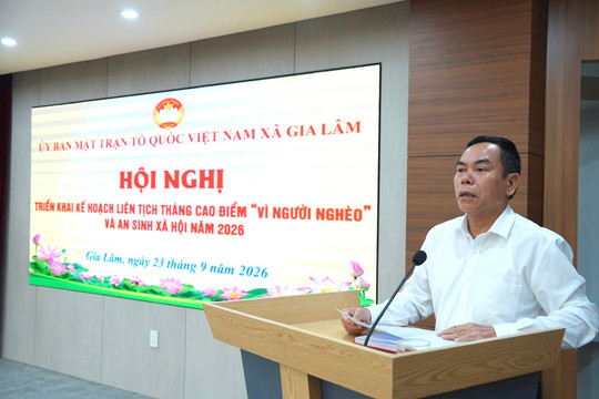 Gia Lâm huy động nguồn lực chăm lo an sinh xã hội