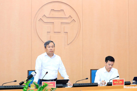 Chủ tịch UBND TP Hà Nội Vũ Đại Thắng: Xử lý căn cơ ngập úng lưu vực sông Bùi, sông Tích