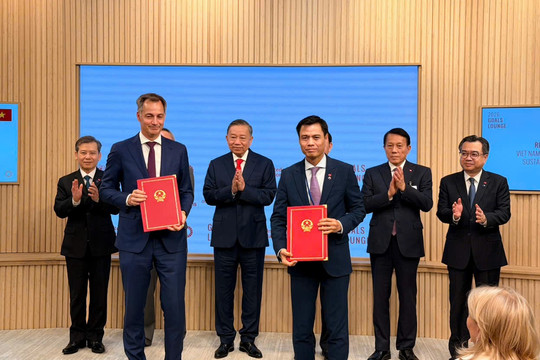 Tổng Bí thư, Chủ tịch nước Tô Lâm dự lễ trao các văn kiện hợp tác Việt Nam - Liên hợp quốc