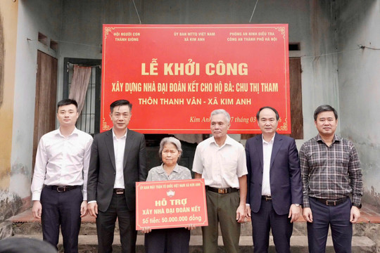 MTTQ xã Kim Anh phát huy vai trò cầu nối, tạo đồng thuận từ cơ sở