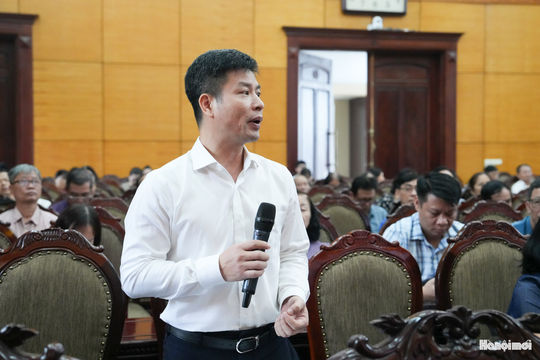 Cử tri 9 phường Hà Nội kiến nghị Quốc hội nhiều giải pháp tháo gỡ khó khăn