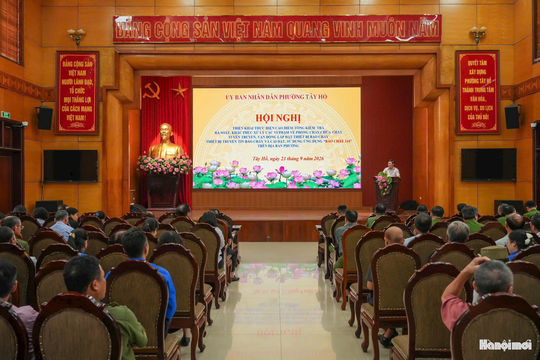 Phường Tây Hồ triển khai cao điểm tổng kiểm tra, xử lý vi phạm về phòng cháy, chữa cháy