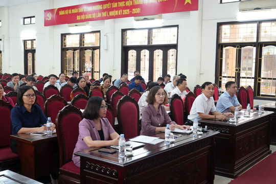 MTTQ xã Đan Phượng: Phát huy sức mạnh đại đoàn kết, tạo bứt phá trong chuyển đổi số