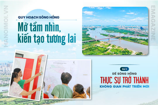 Bài 5: Để sông Hồng thực sự trở thành không gian phát triển mới