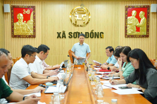 Xã Sơn Đồng họp rút kinh nghiệm từ vụ cháy xưởng đêm 23-9