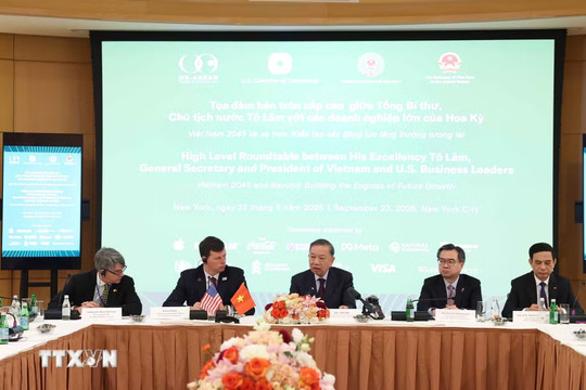 Tổng Bí thư, Chủ tịch nước Tô Lâm đề xuất 3 trụ cột hợp tác với doanh nghiệp Hoa Kỳ