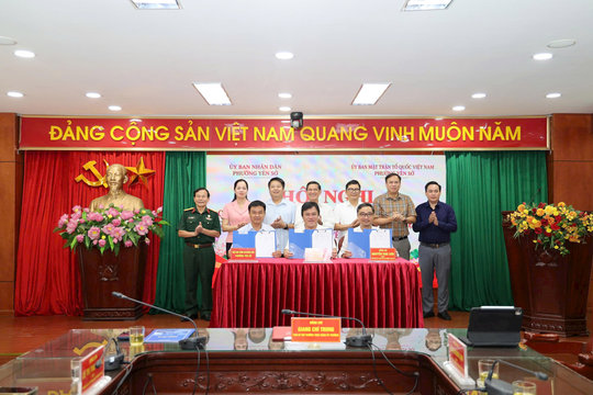 Yên Sở kiện toàn tổ chức, chuyển giao 3 hội về Ủy ban MTTQ phường