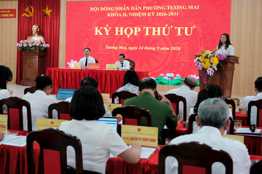Phường Tương Mai: Tổ chức lại các phòng chuyên môn phù hợp với tình hình mới