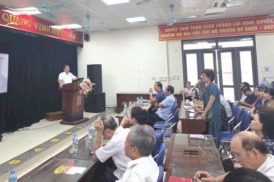 MTTQ Việt Nam phường Văn Miếu - Quốc Tử Giám phát huy vai trò tự quản tại cộng đồng