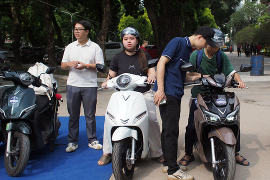 Sinh viên góp phần lan tỏa giao thông không phát thải