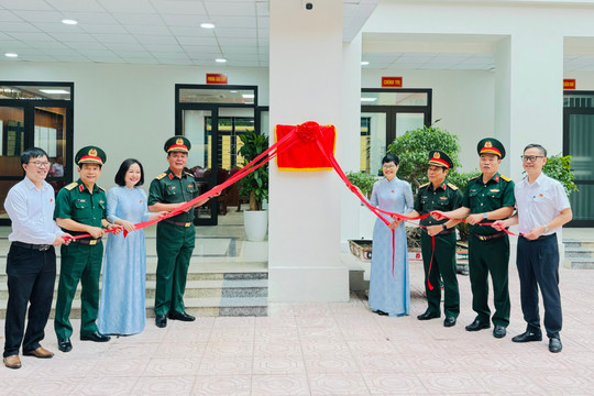Khánh thành trụ sở Ban Chỉ huy Quân sự phường Kim Liên
