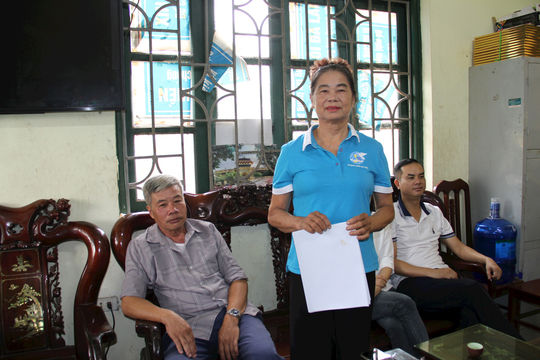 Chi hội trưởng phụ nữ tận tâm với công tác hòa giải