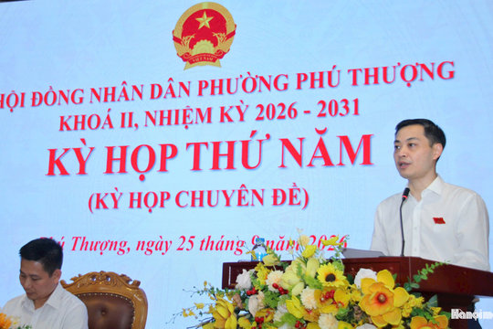 Phú Thượng: Tổ chức lại từ 3 thành 5 phòng chuyên môn, không tăng biên chế