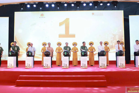Khởi công dự án nhà ở cho cán bộ, chiến sĩ Công an tại Hoàng Liệt, Hà Nội
