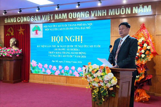 Phường Đại Mỗ đồng hành cùng người cao tuổi sống chủ động, an vui