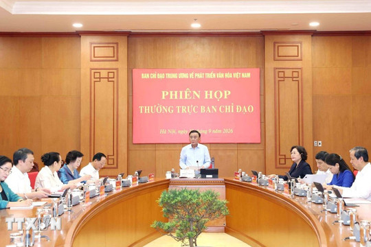 Thường trực Ban Bí thư Trần Cẩm Tú: Khắc phục 4 “khoảng trống” trong phát triển văn hóa