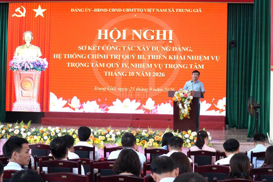 Xã Trung Giã giữ vững đà tăng trưởng kinh tế - xã hội