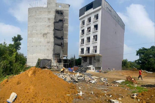 Xã Hạ Bằng: Tái diễn tình trạng xây dựng vượt tầng, sai mục đích sử dụng đất