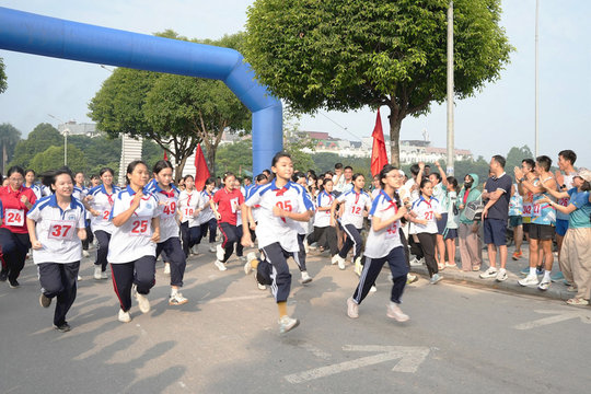 Các phường, xã tích cực tập luyện, sẵn sàng tranh tài tại ngày hội