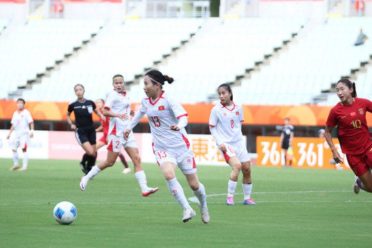 ASIAD 20 và hành trình đáng nhớ của bóng đá nữ Việt Nam