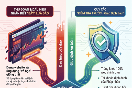 Giả mạo công ty chứng khoán, công ty quản lý quỹ để lừa đảo
