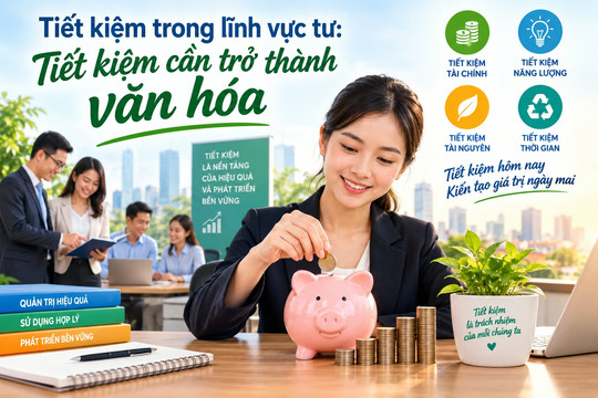 Tiết kiệm trong lĩnh vực tư