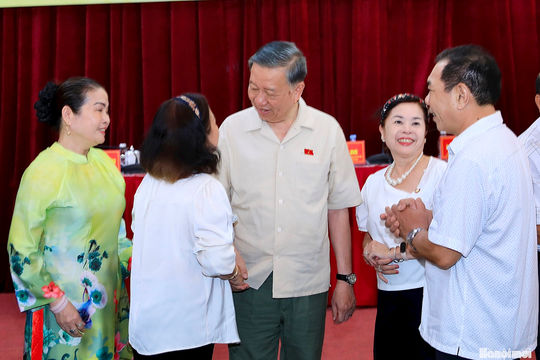 Tổng Bí thư, Chủ tịch nước Tô Lâm tiếp xúc cử tri Hà Nội