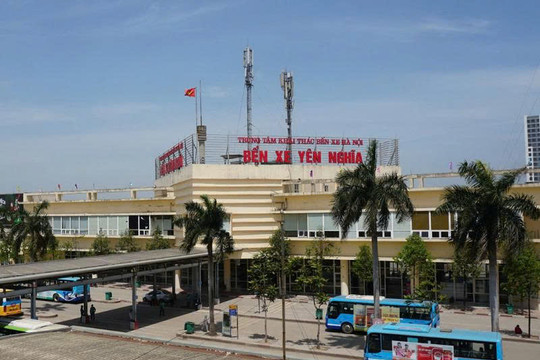 Thêm một bến xe của Hà Nội có dịch vụ xe trung chuyển