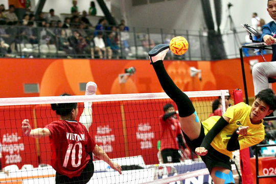 ASIAD 20: Cầu mây Việt Nam trở lại mạnh mẽ, toàn thắng Myanmar