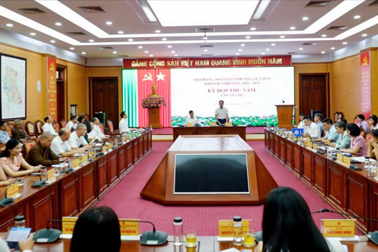 HĐND phường Từ Liêm: Thông qua 2 nghị quyết về điều chỉnh đầu tư công và tổ chức lại các cơ quan chuyên môn