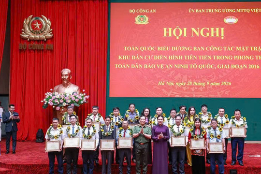 Hơn 64.000 Ban Công tác Mặt trận khu dân cư góp sức giữ bình yên từ cơ sở