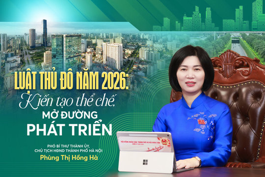 Luật Thủ đô năm 2026: Kiến tạo thể chế, mở đường phát triển