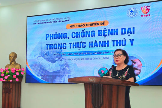 Chung tay thực hiện thông điệp "Vì Việt Nam không còn bệnh dại"