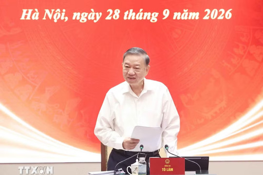 Tổng Bí thư, Chủ tịch nước Tô Lâm: Tạo chuyển biến rõ nét trong thực thi pháp luật