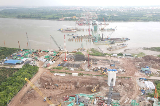 Tăng tốc thi công xây dựng tuyến đường kết nối sân bay Gia Bình với Thủ đô Hà Nội
