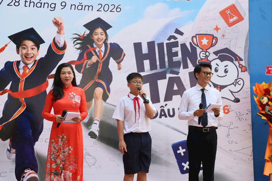 Học sinh Trường THCS Trưng Vương hào hứng tham gia Cúp Daesang "Hiền tài đấu trí" 2026