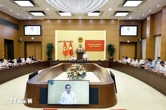 Ban Thường vụ Đảng ủy Quốc hội xem xét, cho ý kiến nhiều nội dung quan trọng