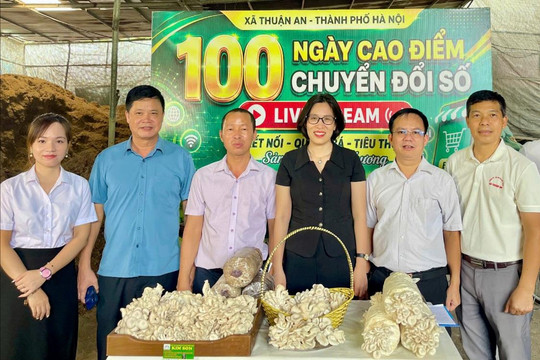 Từ phiên livestream đến xây dựng thương hiệu nông sản quê hương