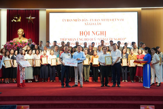 Gia Lâm phát huy hiệu quả Quỹ “Vì người nghèo”