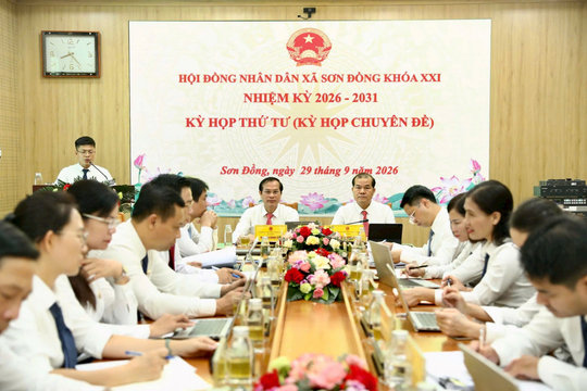 Xã Sơn Đồng kiện toàn tổ chức bộ máy, điều chỉnh kế hoạch đầu tư công